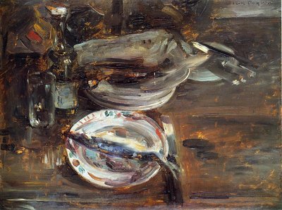 Hangover Breakfast by Lovis Corinth